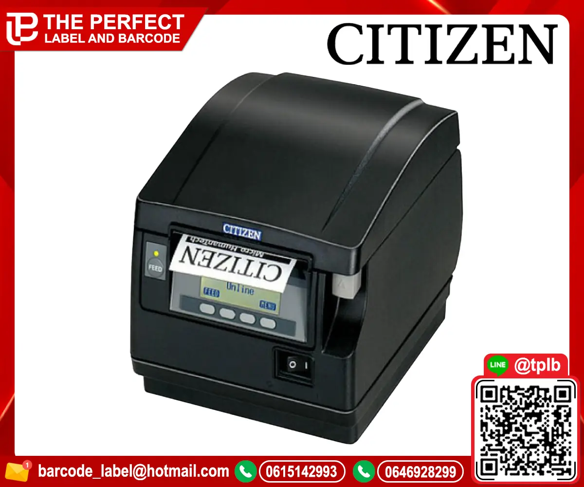 เครื่องพิมพ์บาร์โค้ด Citizen CL-S851II