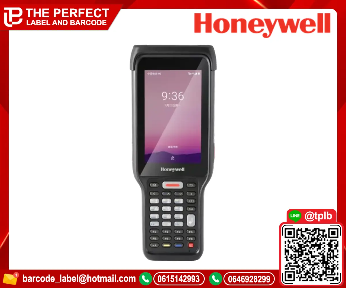 เครื่องสแกนบาร์โค้ดมือถือ Honeywell Scanpal EDA61K