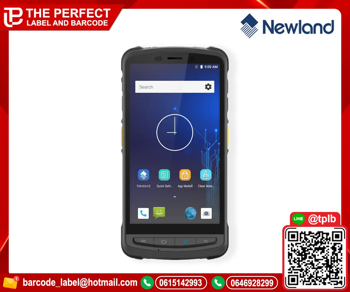 เครื่องสแกนบาร์โค้ดมือถือ Newland MT90 WiFi