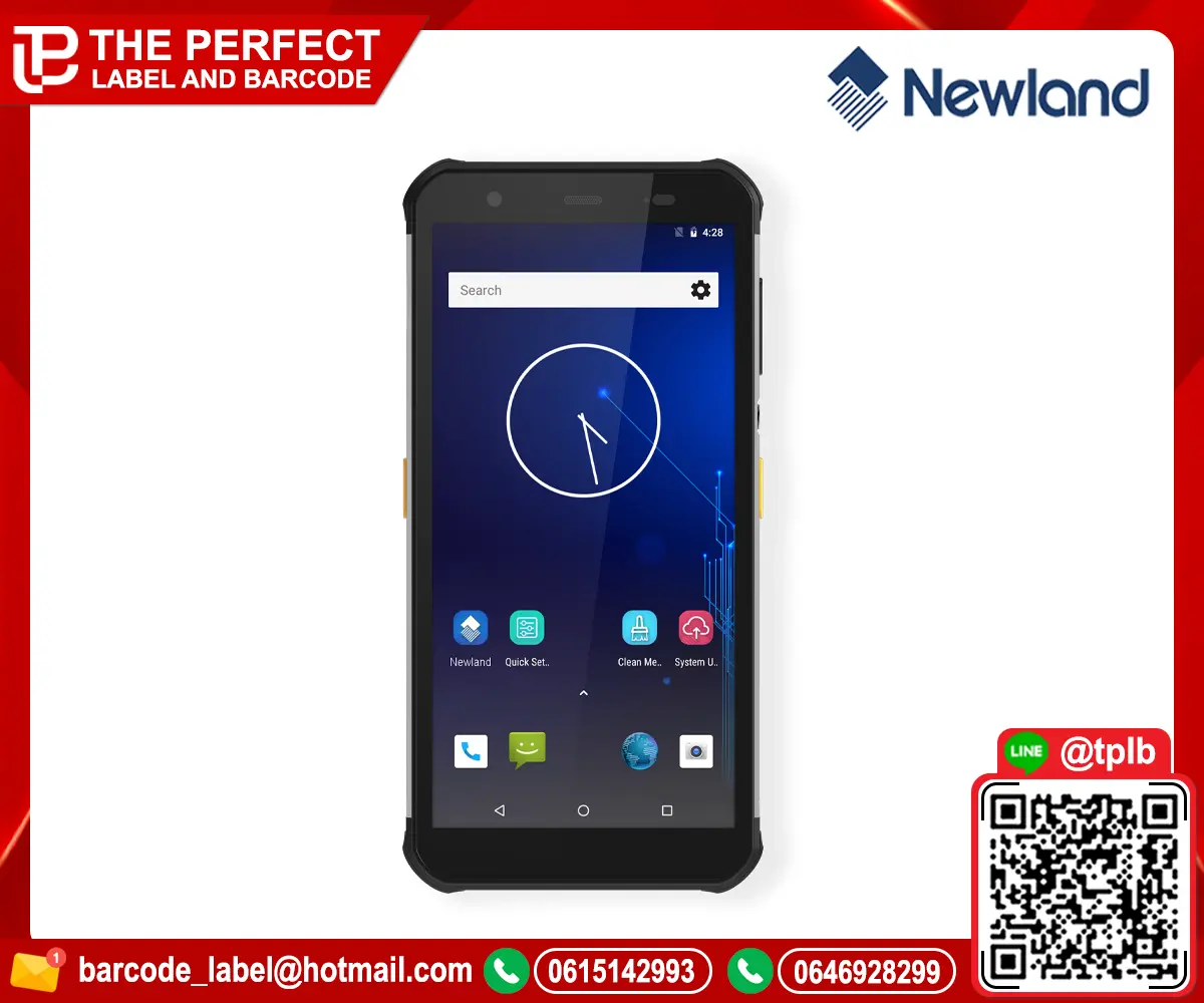 เครื่องสแกนบาร์โค้ดมือถือ Newland NFT10