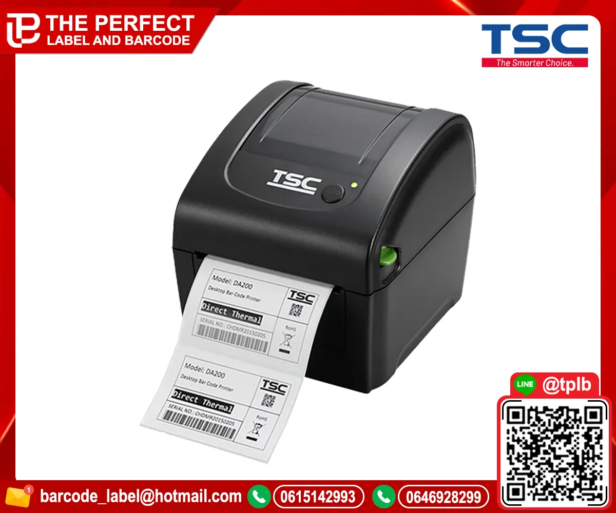 เครื่องพิมพ์บาร์โค้ด TSC DA210/DA220