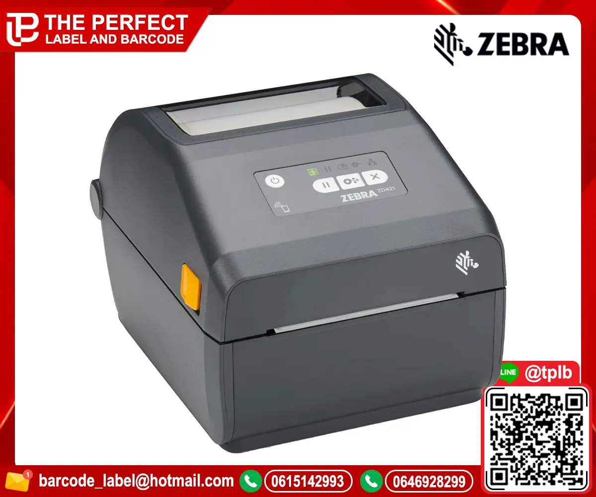 เครื่องพิมพ์บาร์โค้ด ZEBRA ZD421