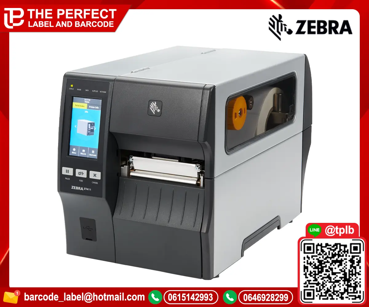 เครื่องพิมพ์บาร์โค้ด ZEBRA ZT400