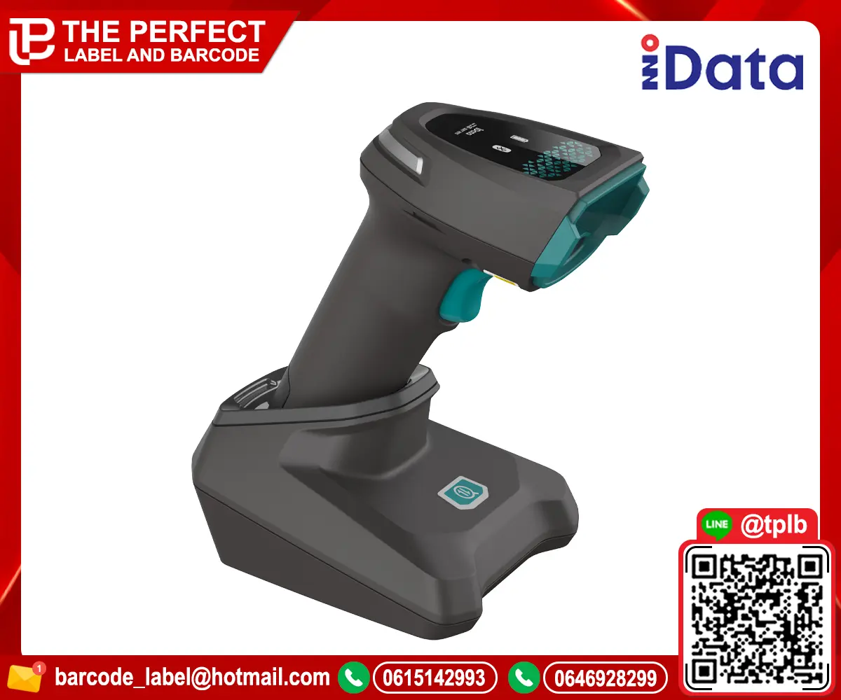เครื่องสแกนบาร์โค้ด iData J16-BT