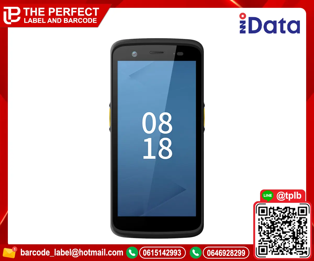 เครื่องสแกนบาร์โค้ดมือถือ iData T1 Pro
