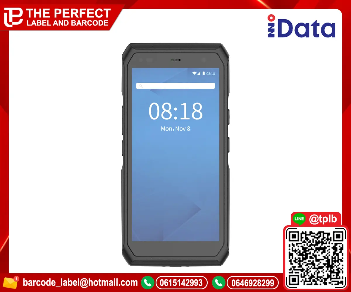 เครื่องสแกนบาร์โค้ดมือถือ iData T3 Pro